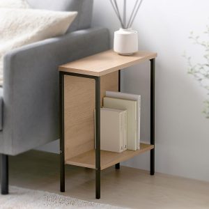 Minimalist Nordic-style sofa side table